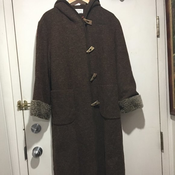 VINTAGE JONES NEW YORK WOOL BLEND COATS SIZE 6/6P - Picture 6 of 12